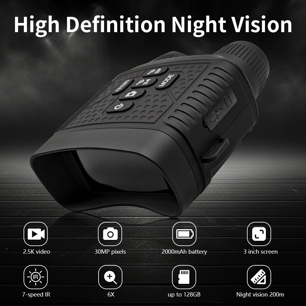 NightEdge™ - Infrared Night Vision 2.5K 30MP Binoculars